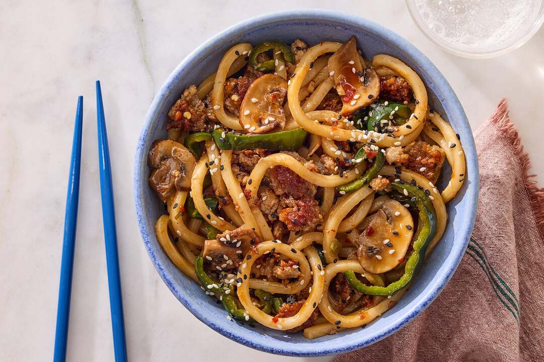 15-Min Hoisin Pork Udon