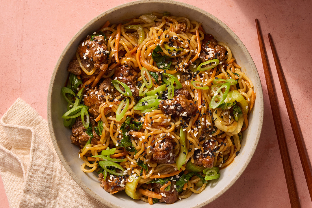 Sweet & Spicy Beef Noodles