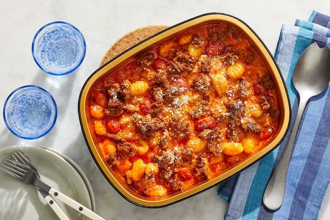 Chorizo & Creamy Tomato Gnocchi