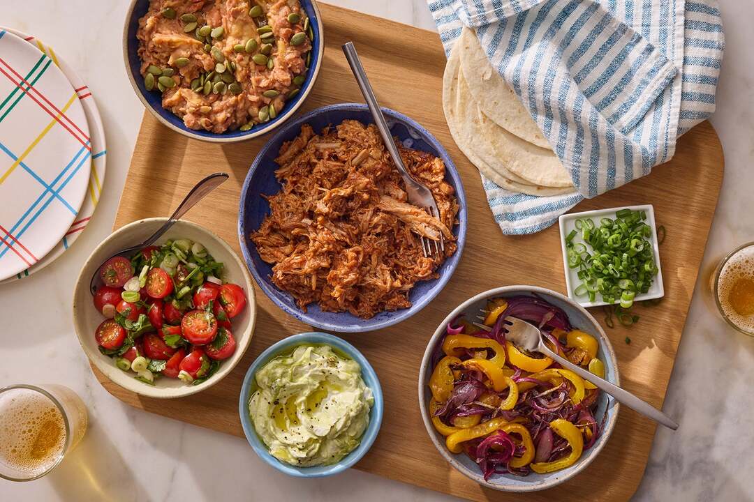 Pulled Pork Fajita Night