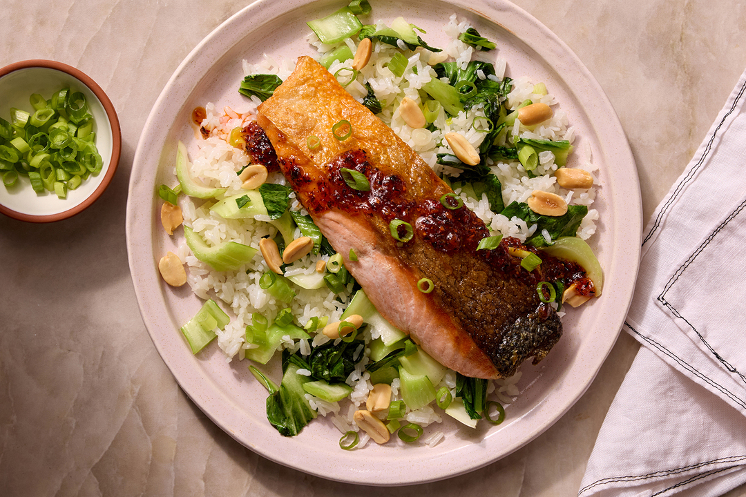 Orange Chili Crisp Salmon