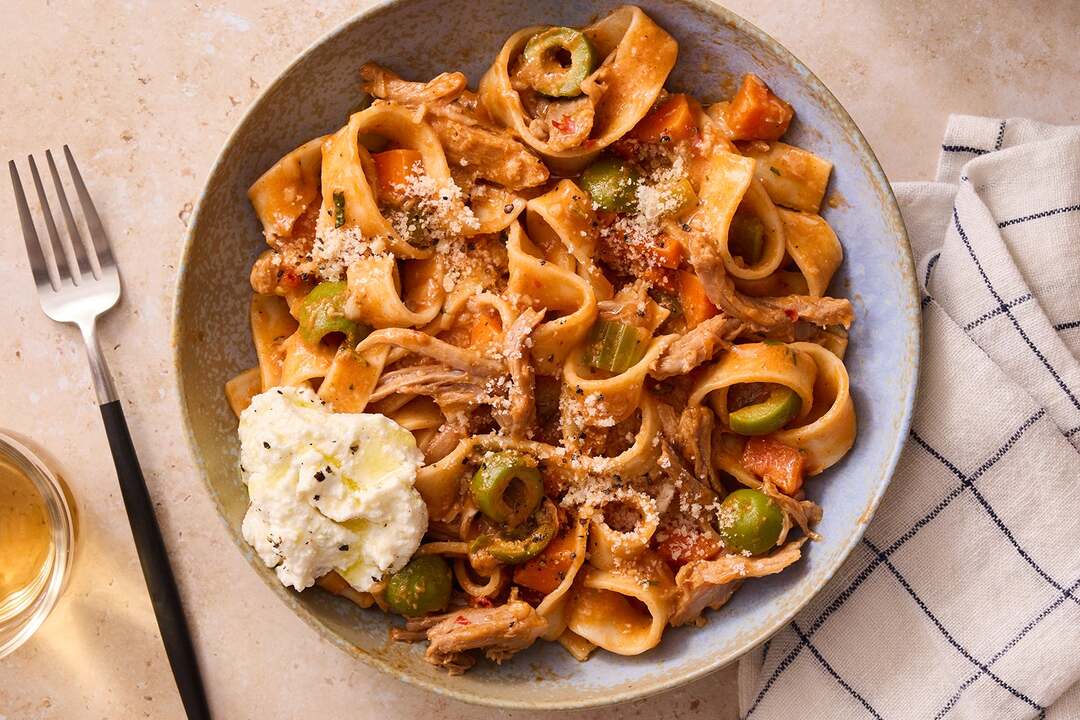 Hand-Cut Pappardelle & Pulled Pork Ragù