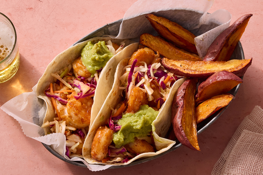 Spicy Chipotle Shrimp Tacos