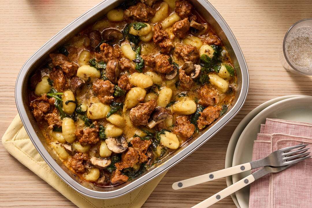 Sausage & Mushroom Gnocchi