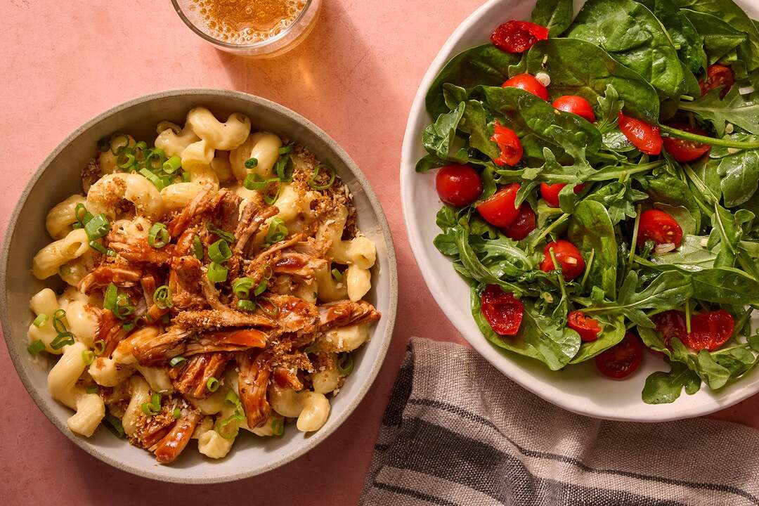BBQ Pulled Pork Mac & Cheese