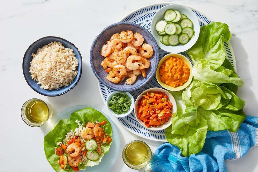 Shrimp Lettuce Cups
