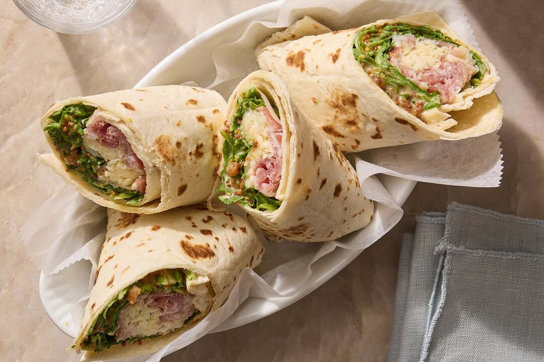 Prosciutto & Arugula Wraps