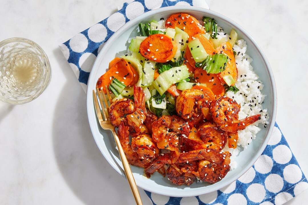 Kimchi Butter Shrimp