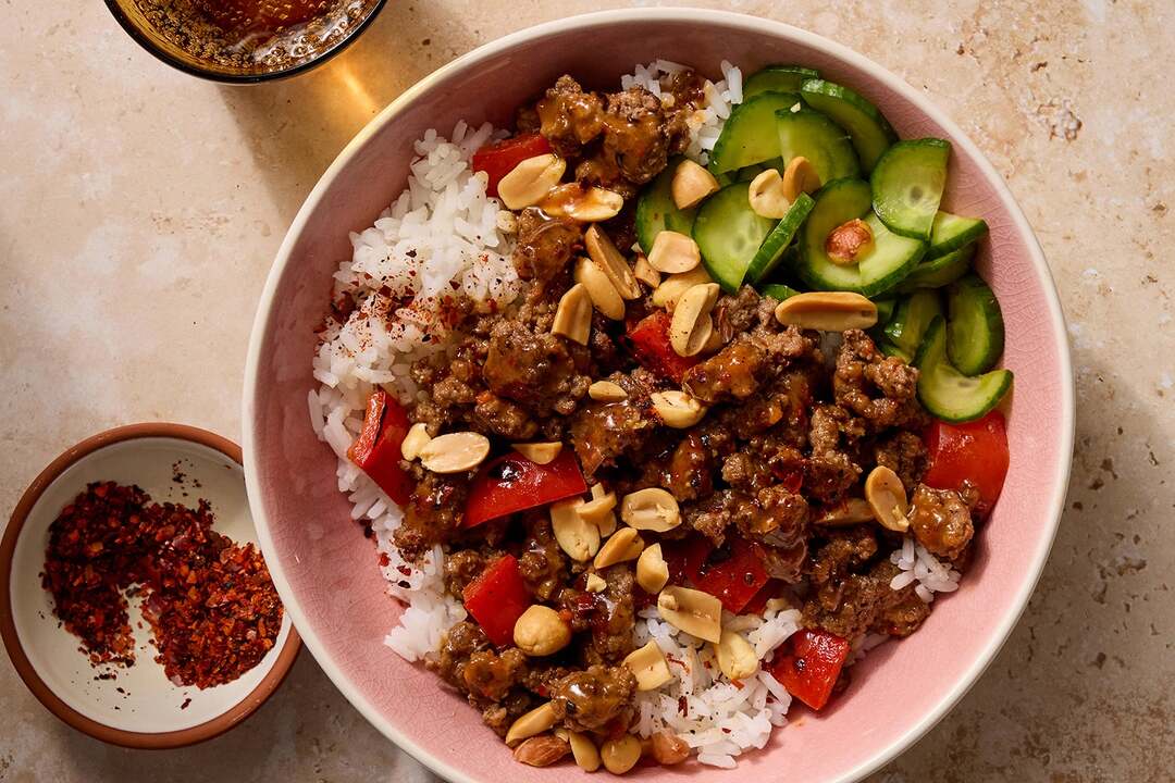 Asian Beef Rice Bowls