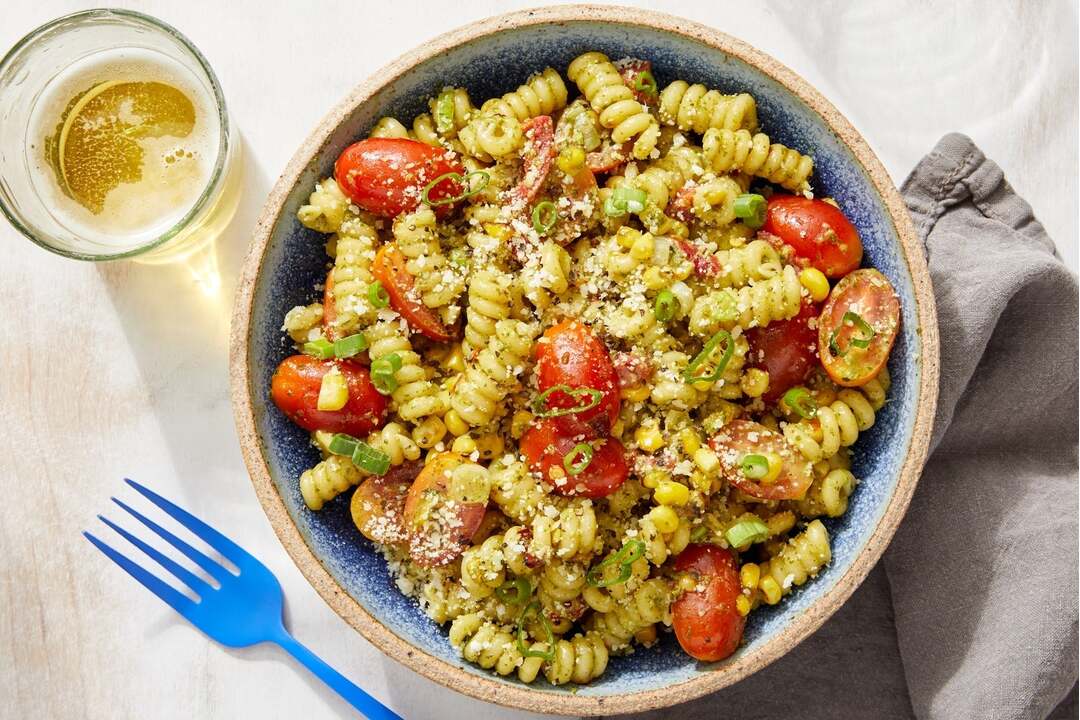 Pesto Fusilli Pasta