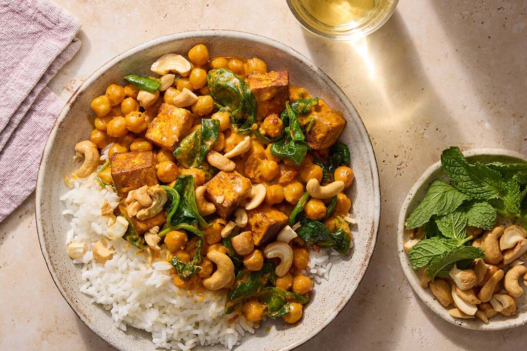 Paneer & Chickpea Curry