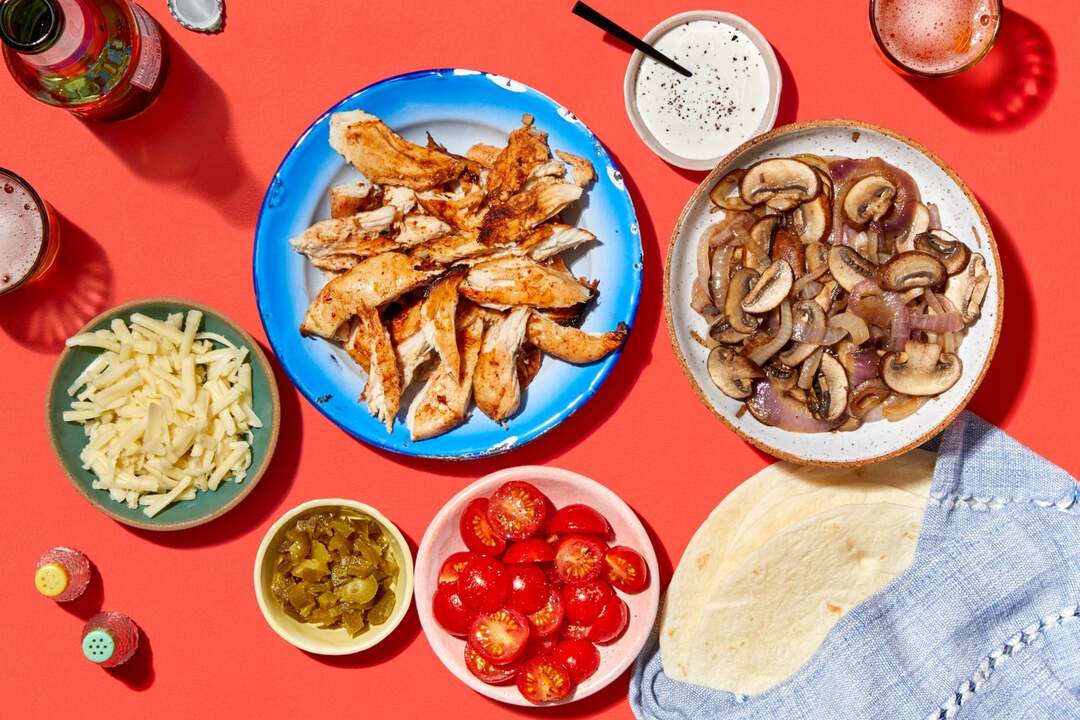 Chipotle-Lime Chicken Fajitas