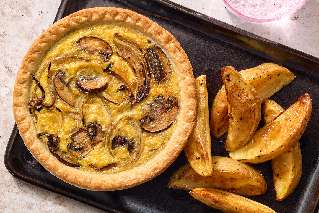 Truffle & Fontina Quiche