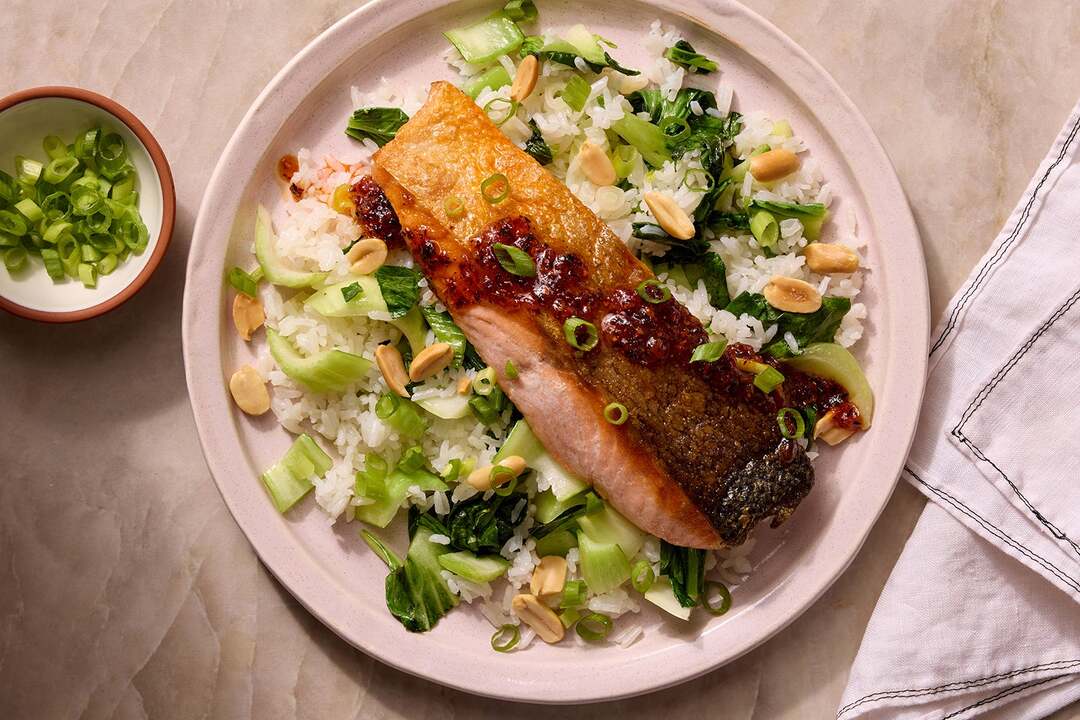 Orange Chili Crisp Salmon