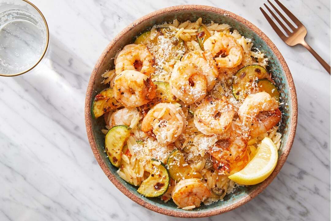 Calabrian Shrimp & Orzo