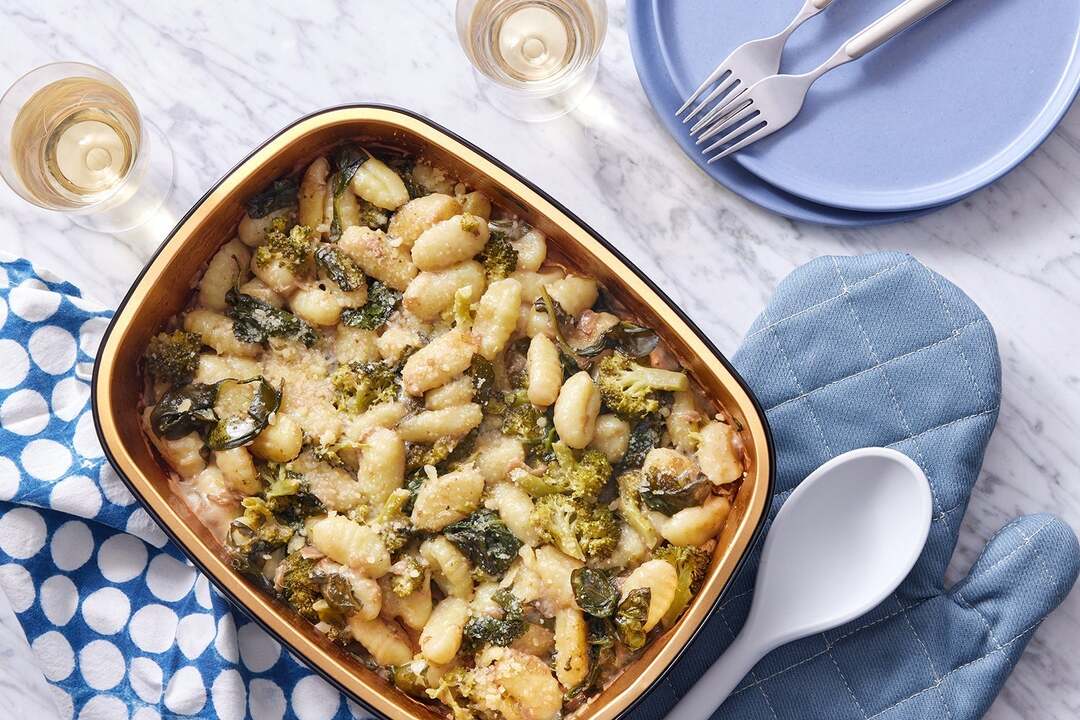 Oven-Baked Creamy Truffle Gnocchi