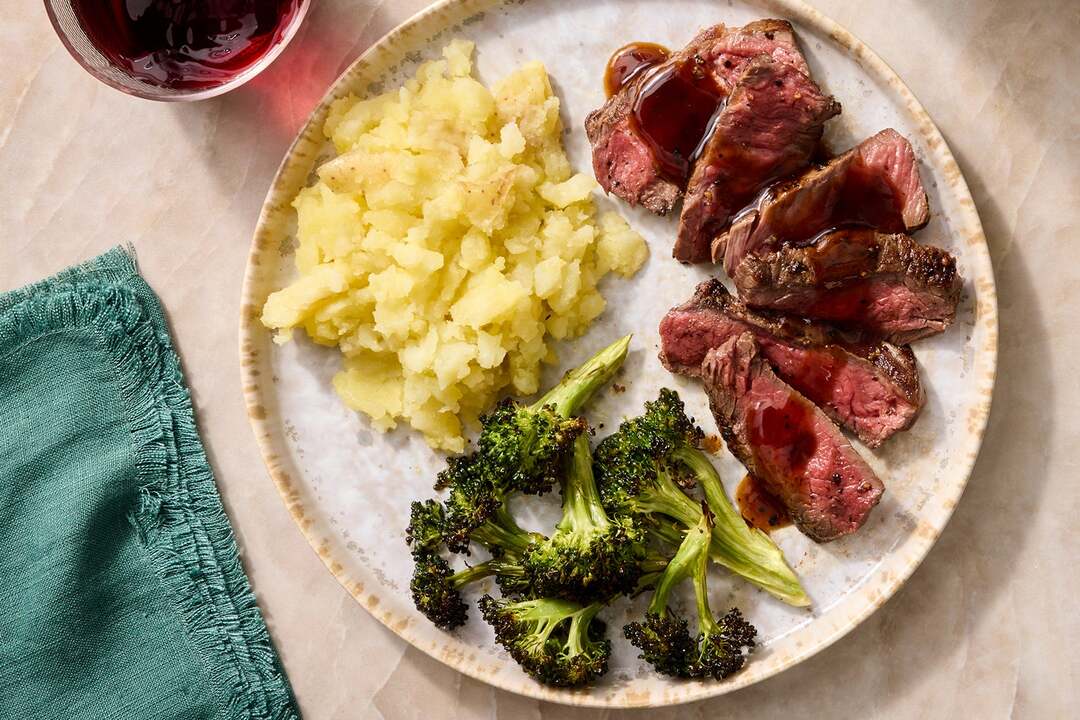 Butter & Soy-Glazed Steaks