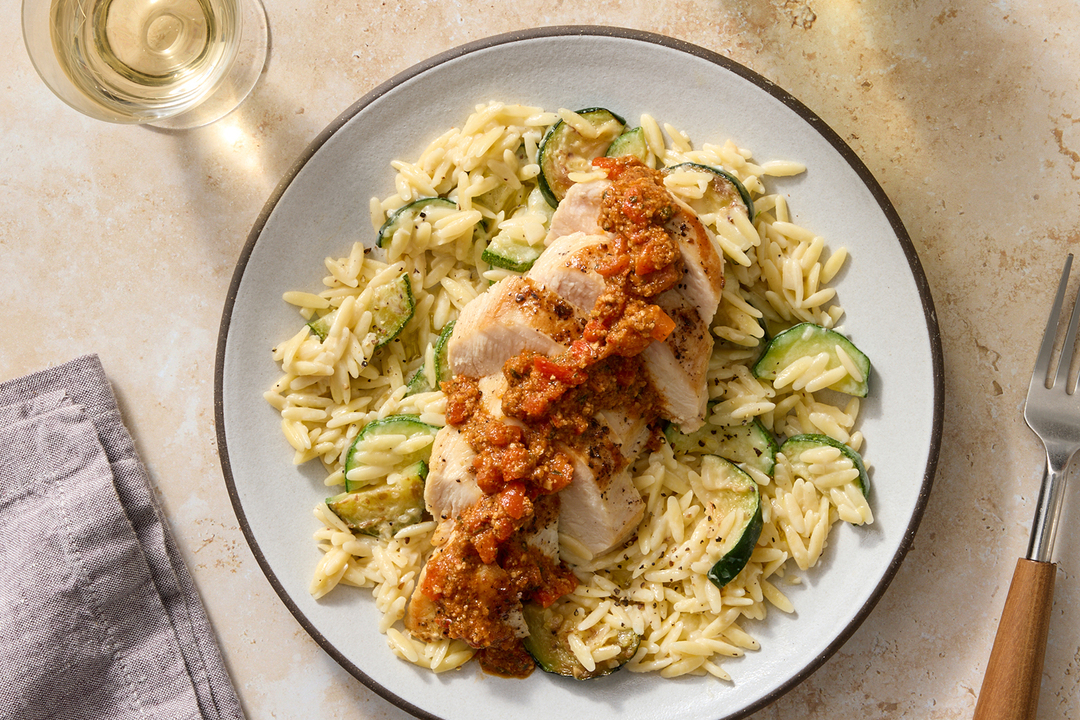 Chicken & Red Pepper Romesco