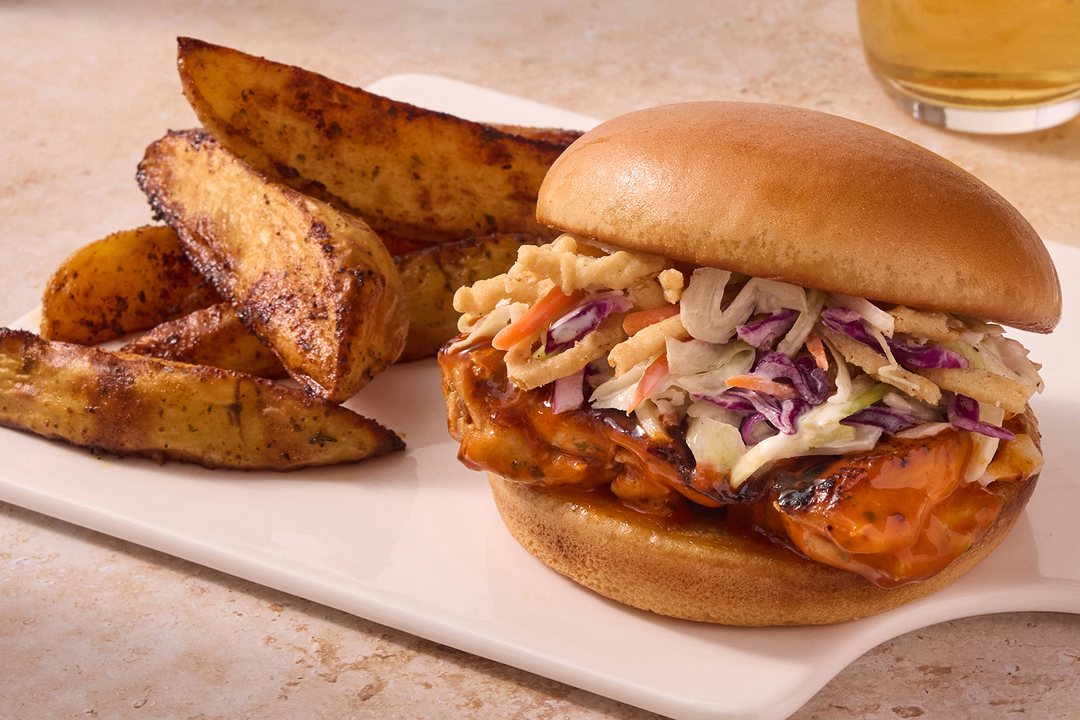 Buffalo Chicken Thigh Sandwiches