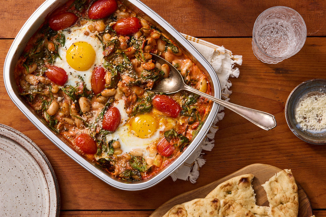 Baked Eggs in Purgatory