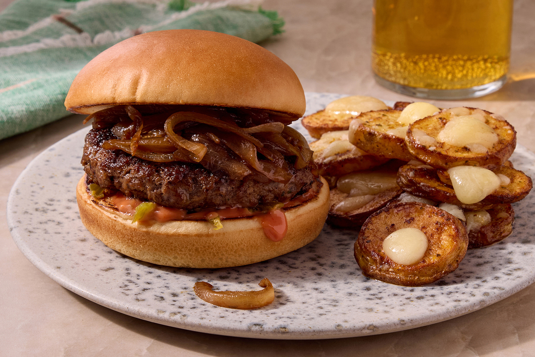 Caramelized Onion Burgers