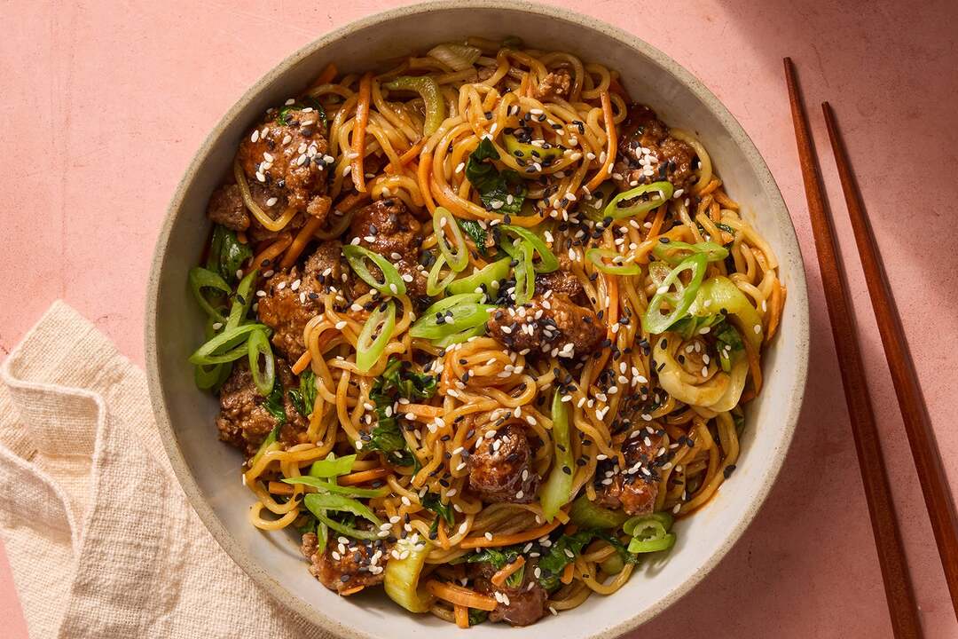 Stir-Fried Beef Noodles
