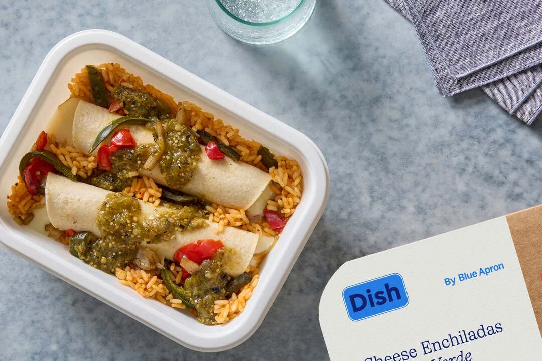 Cheese Enchiladas & Salsa Verde