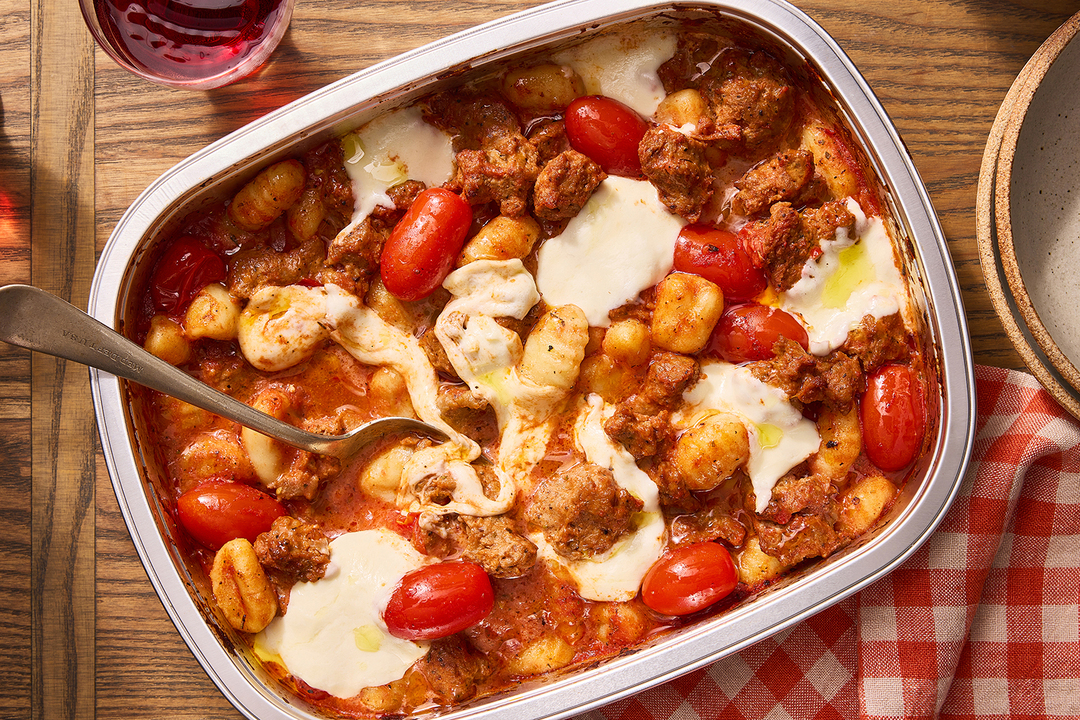 Hot Italian Sausage & Gnocchi