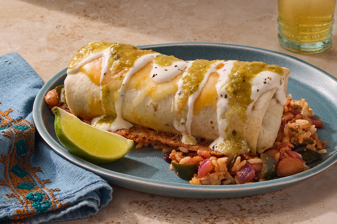 Loaded Veggie Burritos