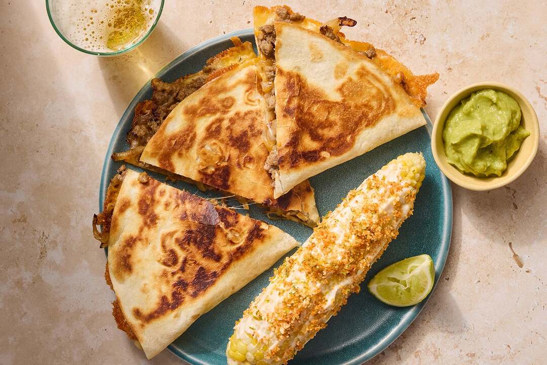 Chorizo Quesadillas