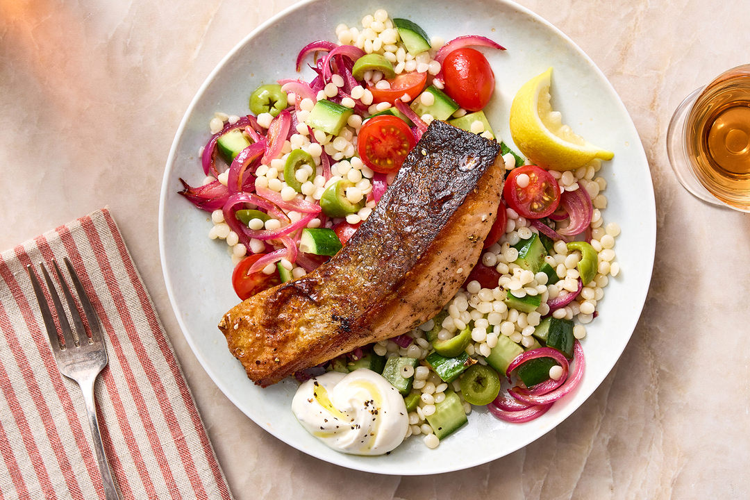 Za'atar Crusted Salmon