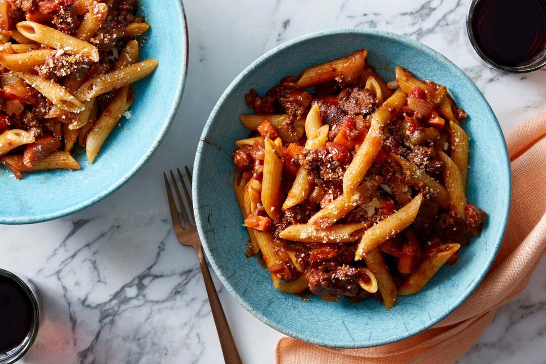 Penne Pasta & Beef Bolognese