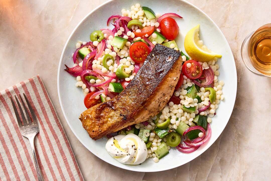 Za'atar Crusted Salmon