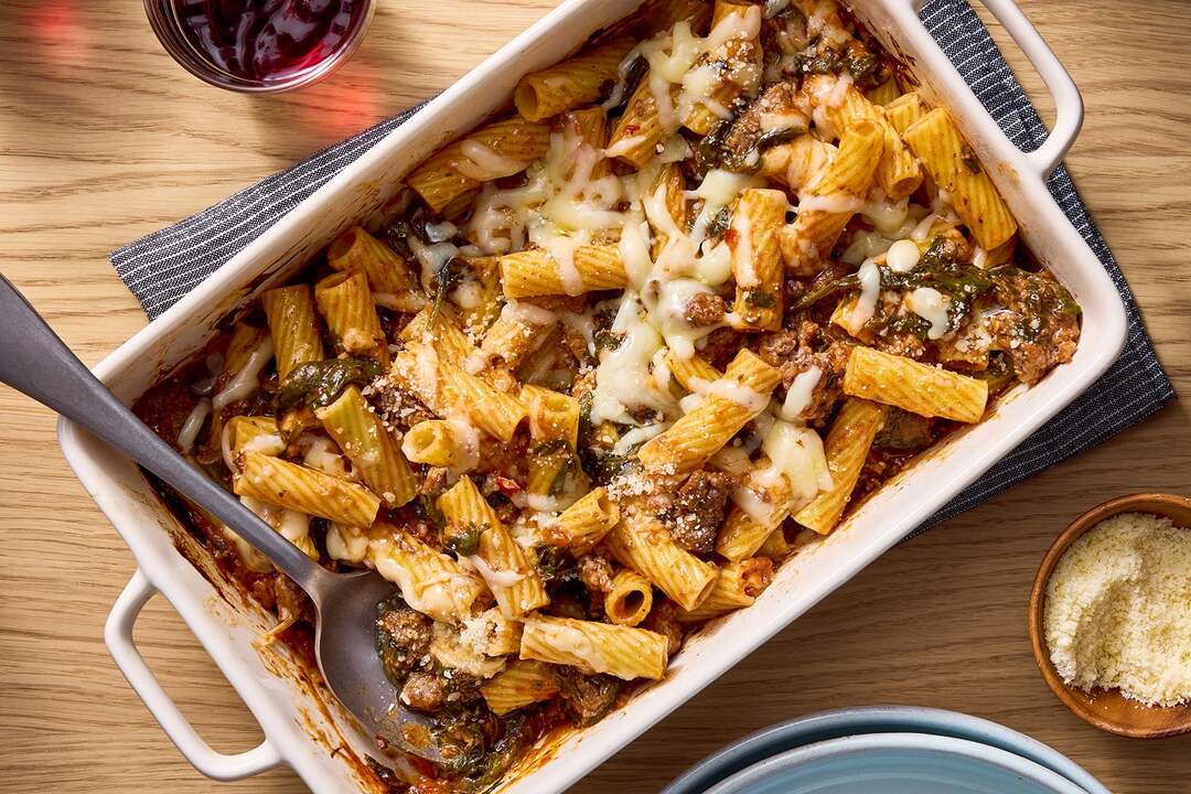 Spicy Baked Beef Bolognese