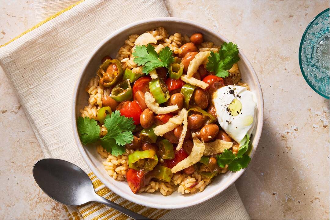 Pinto Bean & Shishito Grain Bowls