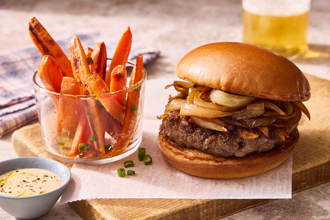 Smoky Gouda Cheeseburgers