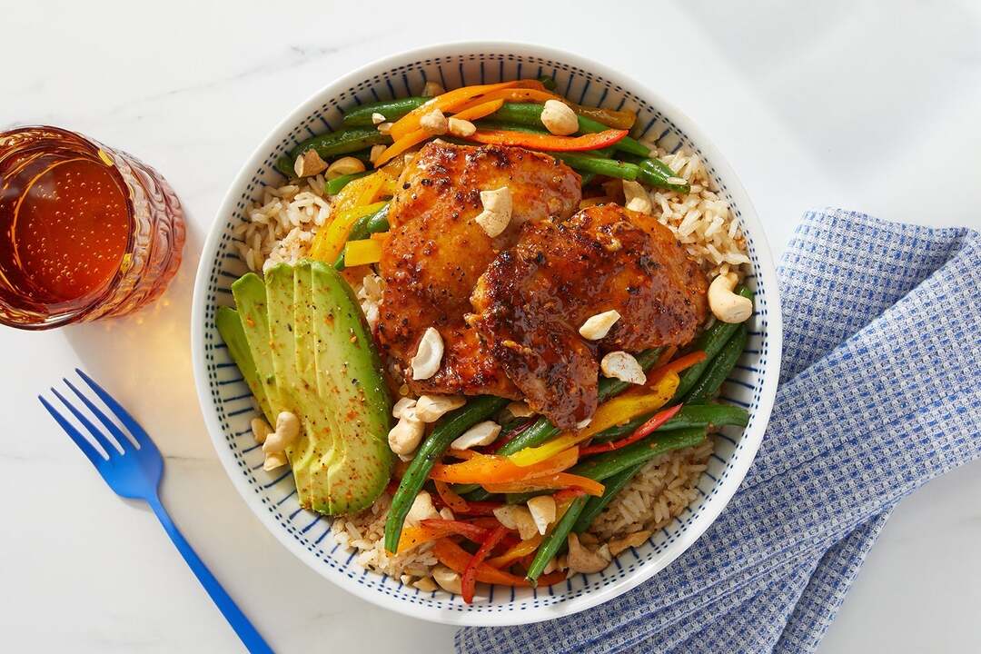 Yuzu & Honey-Glazed Chicken Thighs