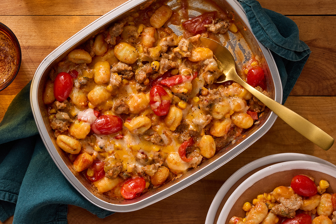 Smoky Poblano Sausage Gnocchi