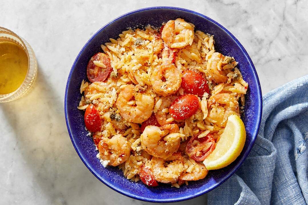 Calabrian Shrimp & Orzo