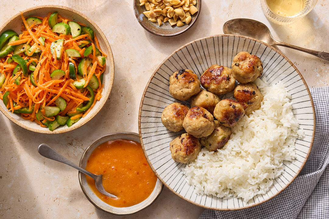 Asian Turkey Meatballs