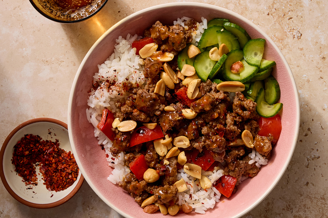 Asian Beef Rice Bowls