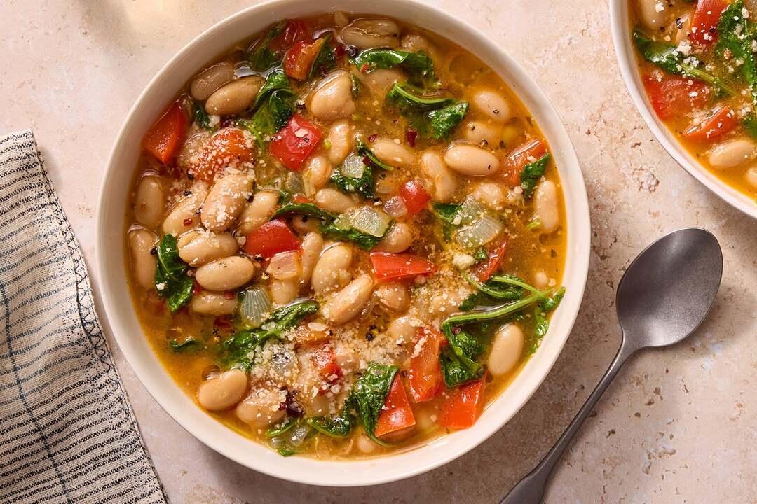 White Bean & Red Pepper Soup