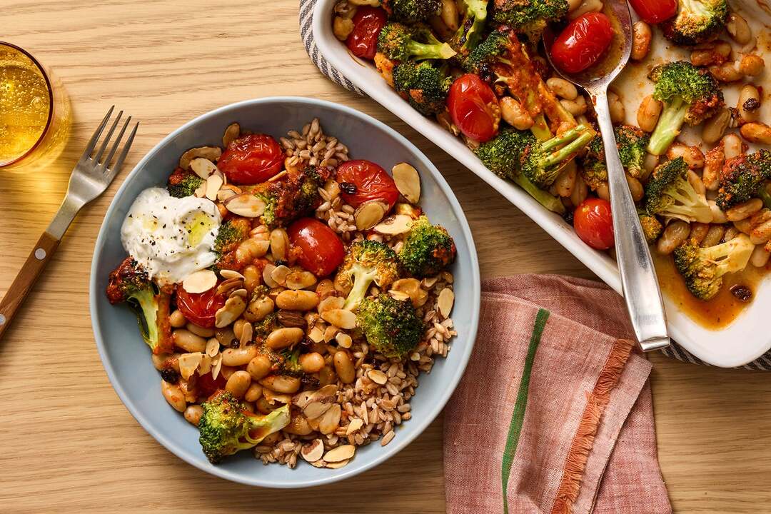Broccoli & White Bean Grain Bowls