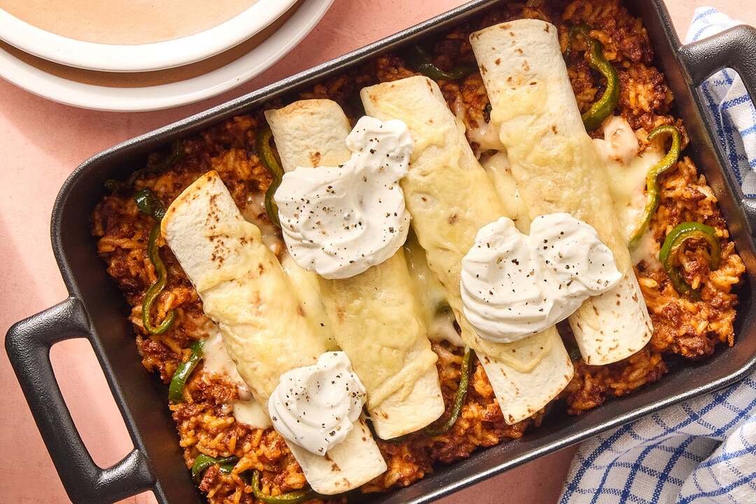 Chorizo Enchiladas