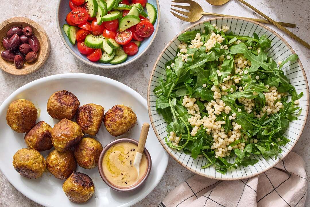 Shawarma Turkey & Feta Meatballs