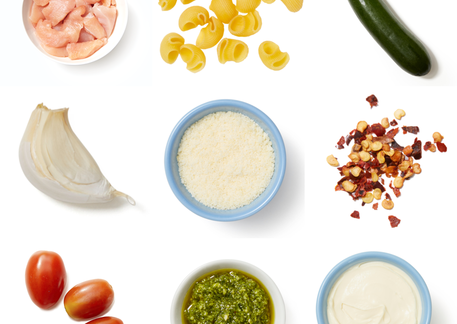 Limaca Rigata Pesto Chicken Pasta