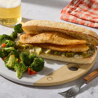 Cajun-Spiced Tilapia Sandwiches