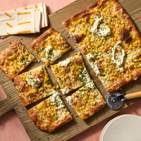 Corn & Ricotta Pizza