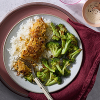 Crispy Tomato Achaar-Crusted Cod