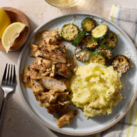 Italian Chicken & Lemon-Garlic Pan Sauce